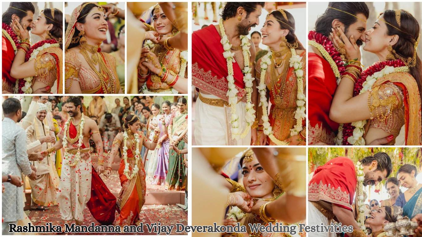Rashmika Mandanna and Vijay Deverakonda Wedding Festivities