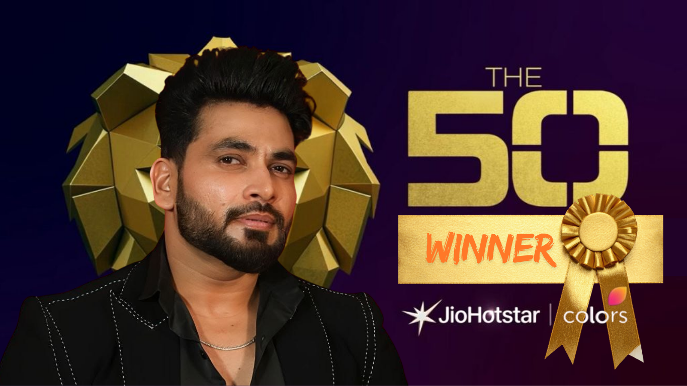 Shiv Thakare wins "The 50" reality show title