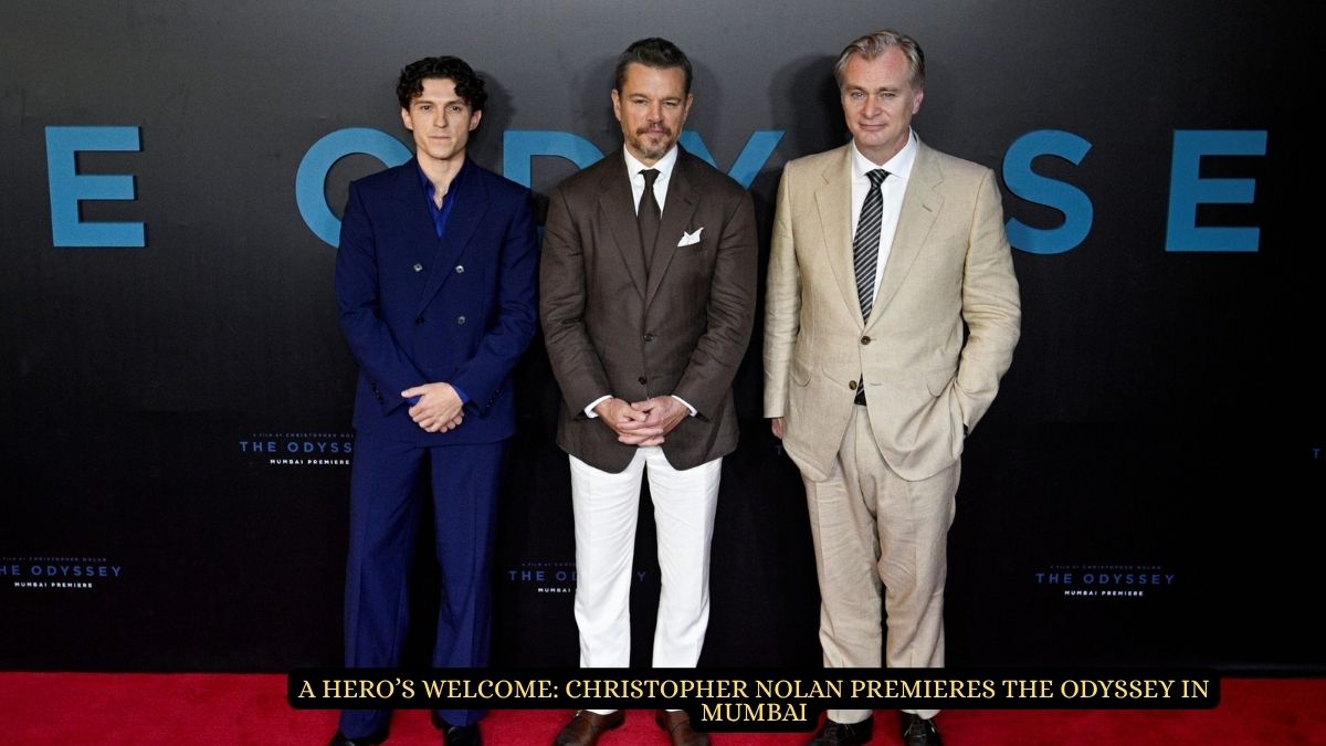 Christopher Nolan premieres The Odyssey in Mumbai